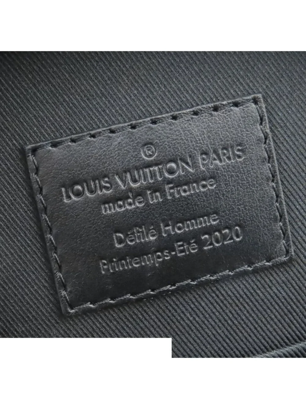 Louis Vuitton Vertical Soft Trunk Noir Monogram Tuffetage